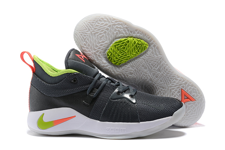 New Nike PG 2 Black Green Red
